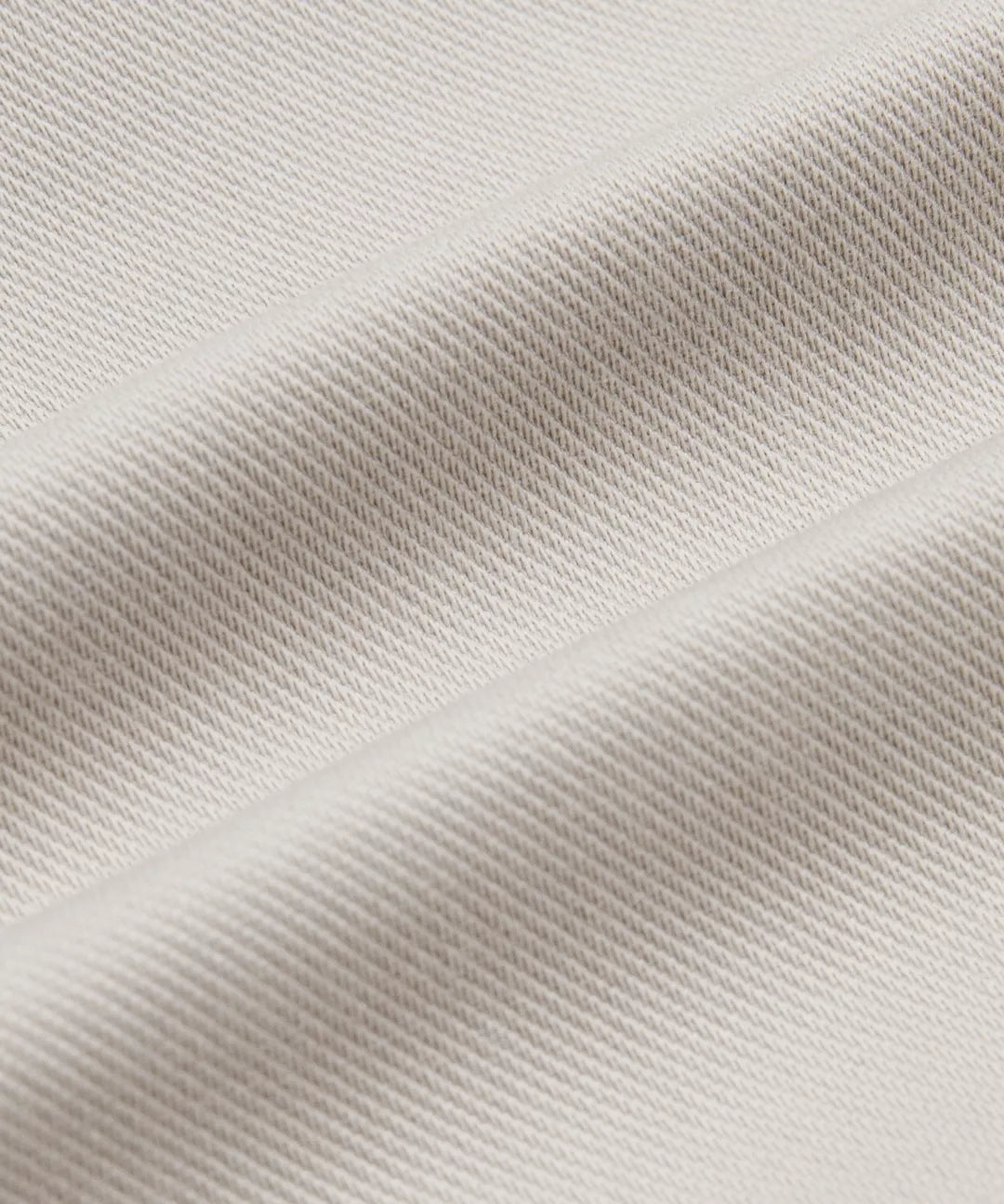 Close-up of textured white fabric