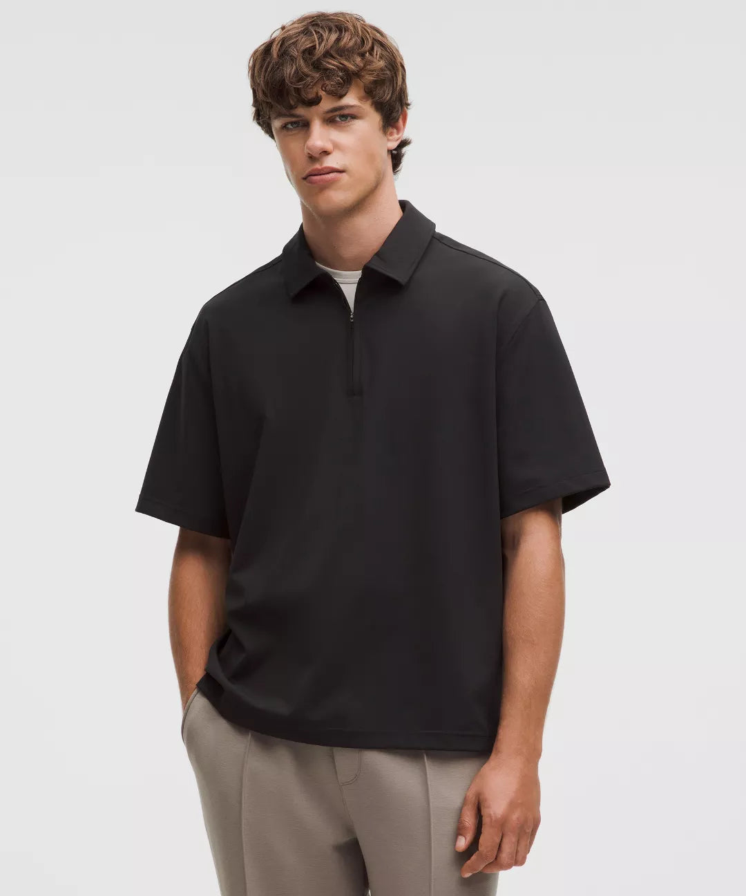 Lululemon Daydrift Oversized Zip-Neck Polo Shirt
