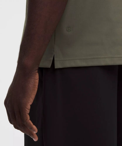 Daydrift Oversized Zip-Neck Polo Shirt