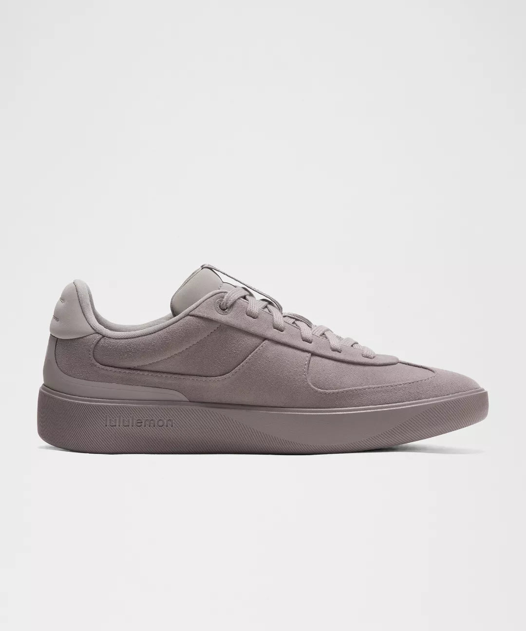 Gray sneaker on a white background