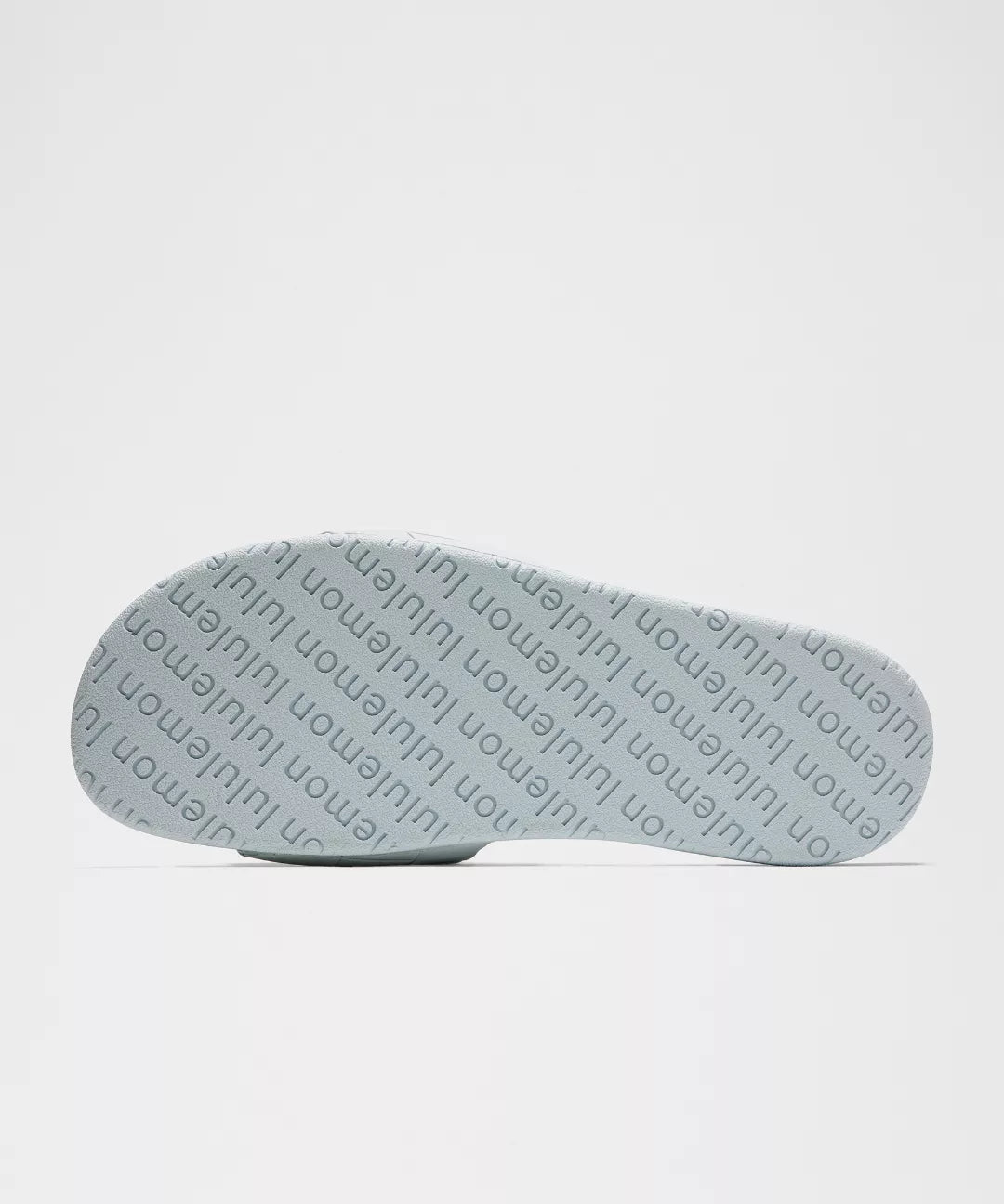 Starch Blue sole of a sneaker on a white background