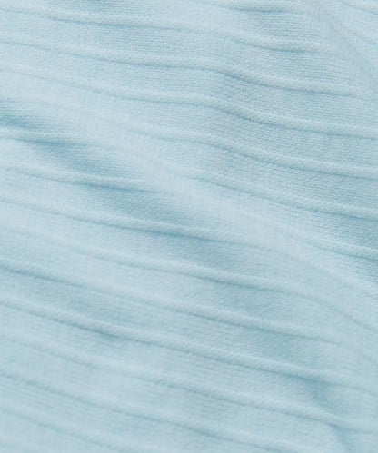 Close-up of light blue fabric texture