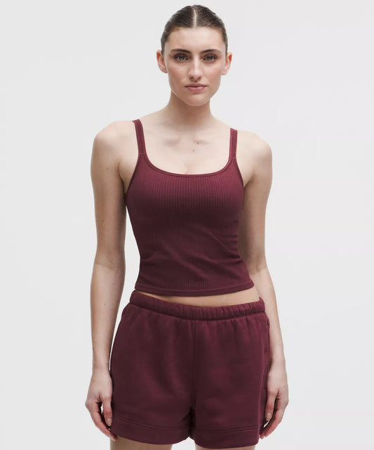 Ebb to Street Scoop-Neck Cropped Tank Top Light Support, B/C Cup
