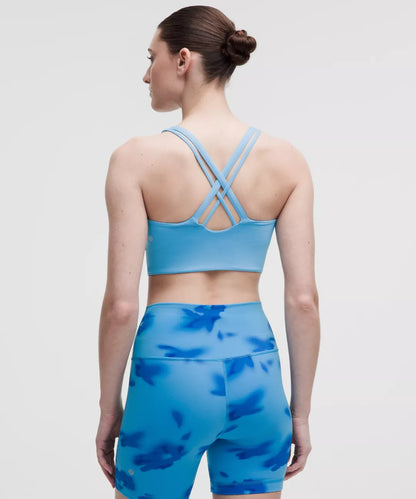 lululemon Energy Longline Bra Medium Support, B-D Cups Evolve