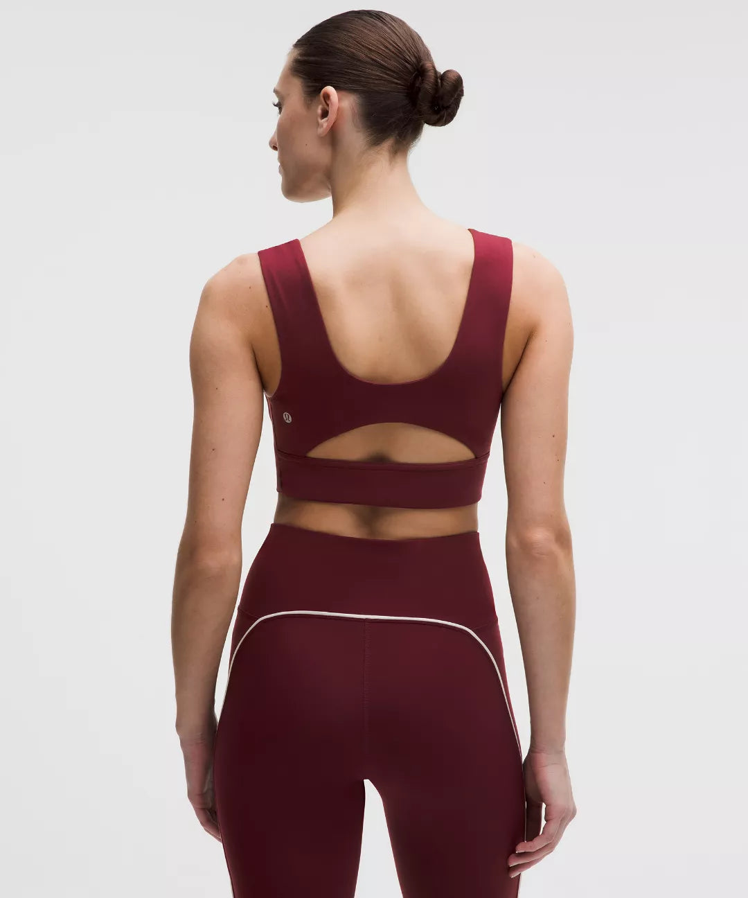 lululemon Wunder Train Piped Sports Bra Medium Support, B/C Cup