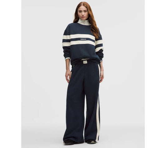 Lululemon Women's Steady State Oversized Pullover Stripe