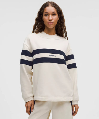 lululemon Women's Steady State Oversized Pullover Stripe