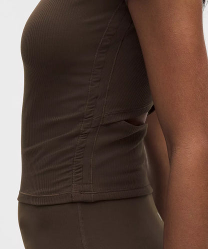 lululemon All It Takes Ribbed Keyhole Short-Sleeve Shirt