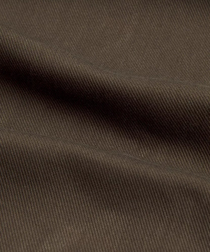 Close-up of brown fabric with visible texture