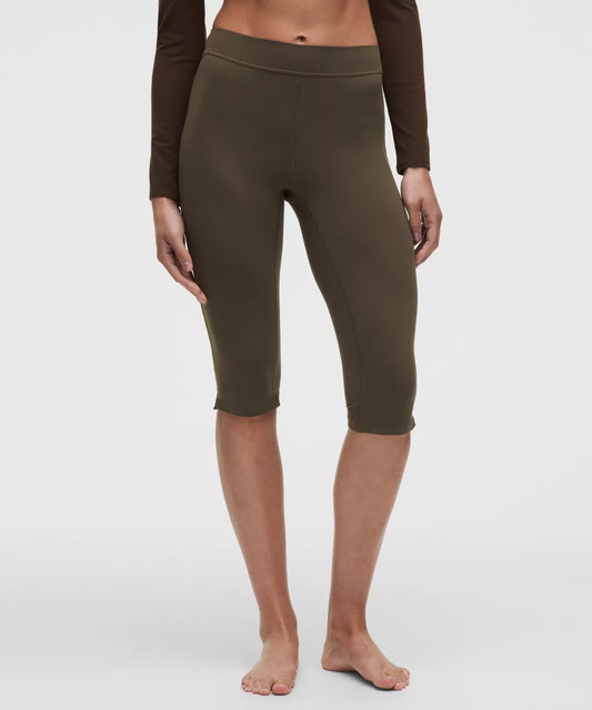 lululemon Groove High-Rise Notched-Hem Crop