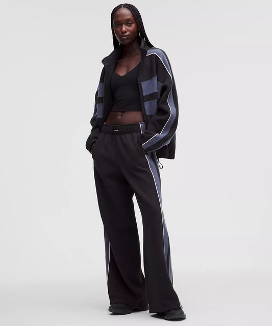Women's Steady State Oversized Track Pant Stripe