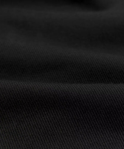 Close-up of black fabric texture