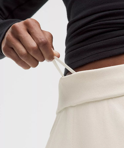 Soft Knit Mid-Rise Pant