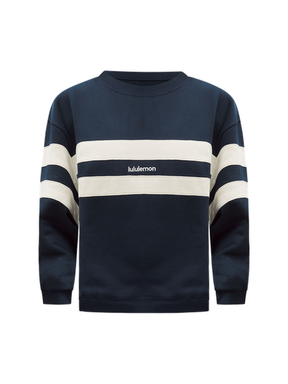 Lululemon Women's Steady State Oversized Pullover Stripe